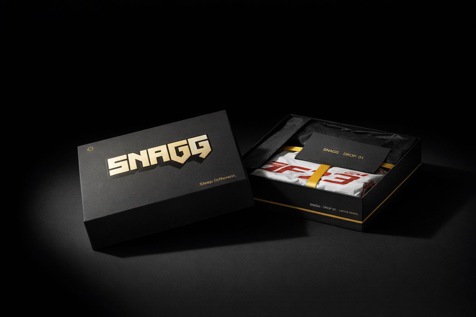 SNAGG Premium Packaging — Sleep Different